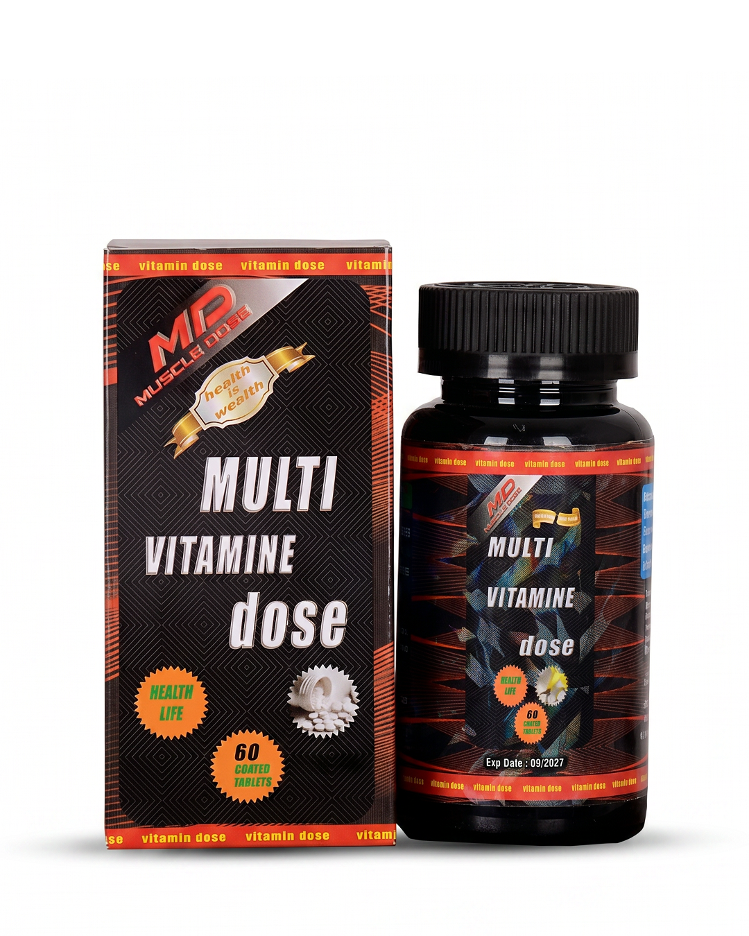 Artboard 8 (1) VITAMIN DOSE 60 Servings 60 TABLETS - Image 1
