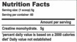 Creatine Monohydrate 300gm 60 servings - Image 2