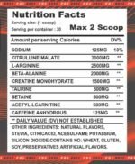 Pre dose Pre workout Size 330g  30 servings - Image 2