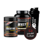 Whey Protein Isolate 20 + Creatine 60 + Shaker + Free Shipping